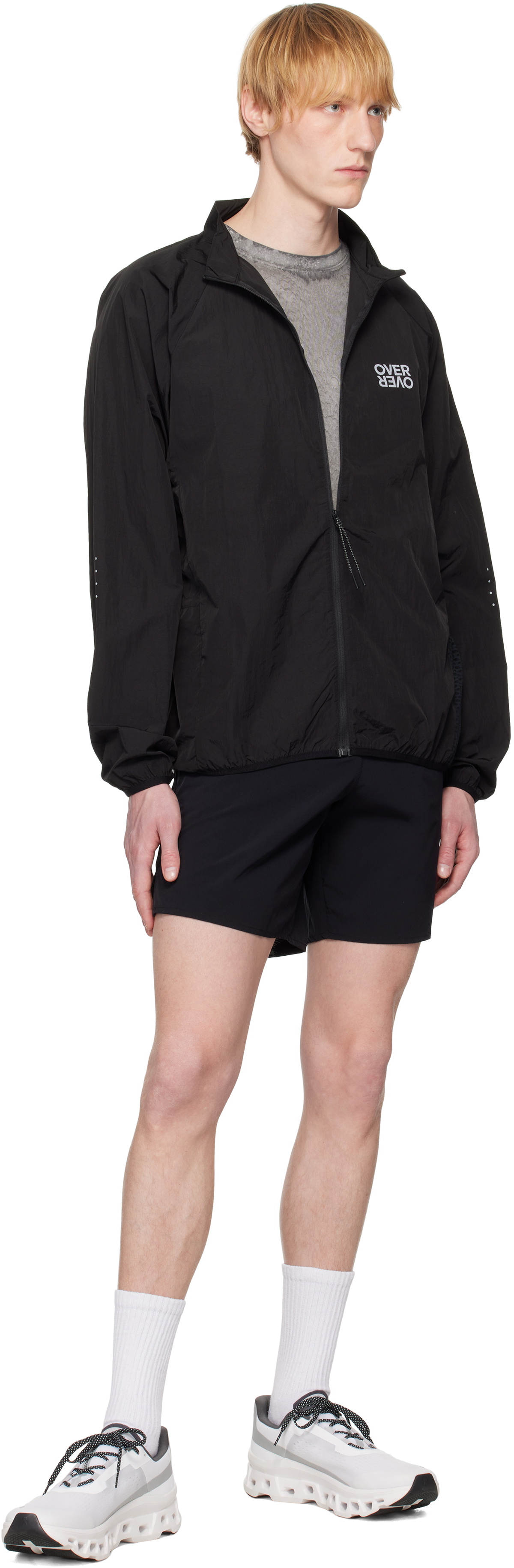 OVER OVER Black Sport Shorts