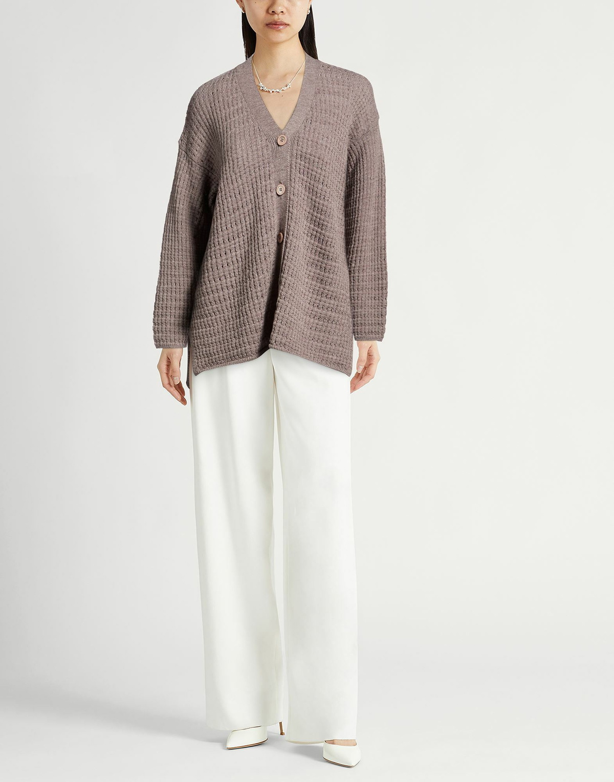 Crossley Womens Cardigan in Grey