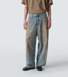 Acne Studios Distressed wide-leg jeans