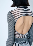 Jean Paul Gaultier Double-Layer Mesh Bodysuit