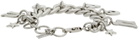 Marc Jacobs Heaven Silver Charm Bracelet
