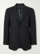 J. Mueser - Waverly Virgin Wool-Twill Suit Jacket - Gray