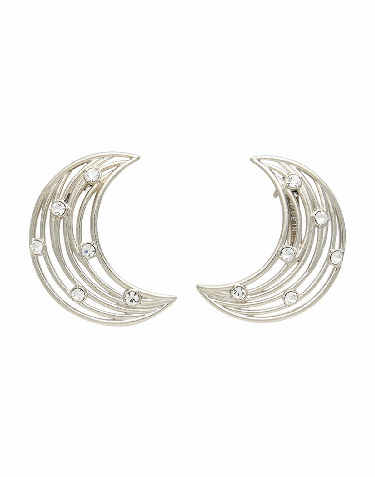 Alberta Ferretti Womens Earrings in Silver