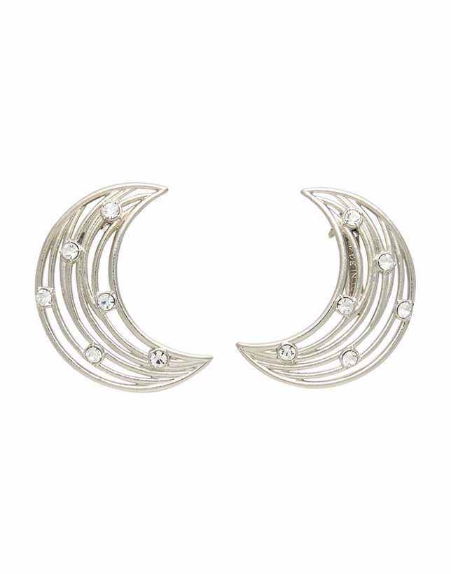 Photo: Alberta Ferretti Womens Earrings in Silver
