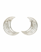Alberta Ferretti Womens Earrings in Silver
