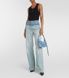 Givenchy Voyou Mini denim shoulder bag