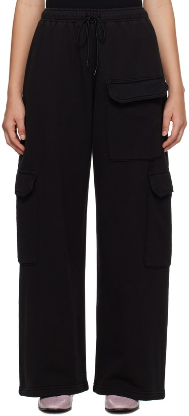 Photo: AGOLDE Black Ramsey Sweatpants