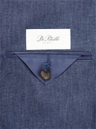 De Petrillo - Unstructured Denim Suit Jacket - Blue