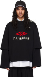 NAMESAKE Black Mayo Double Sleeve T-shirt