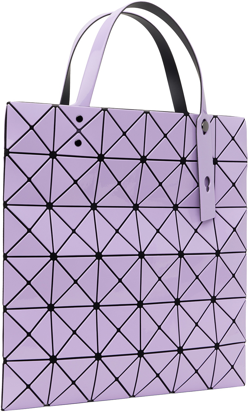 BAOBAO ISSEY MIYAKE プリズムグロストートバッグ パープル - www