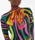 Pucci - Printed silk twill scarf