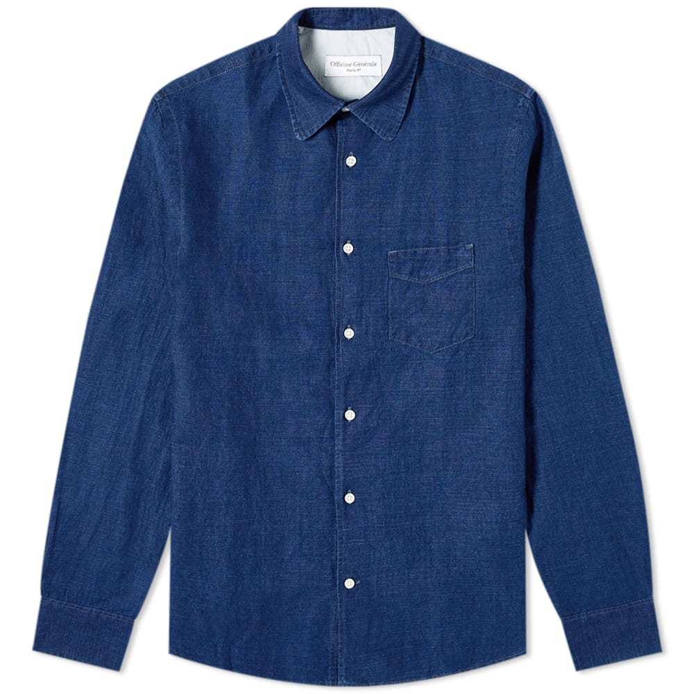 Officine Generale Benoit Stitch Shirt Officine Generale