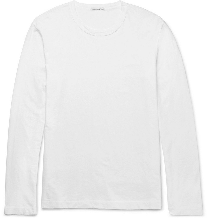 Photo: James Perse - Cotton-Jersey T-Shirt - White