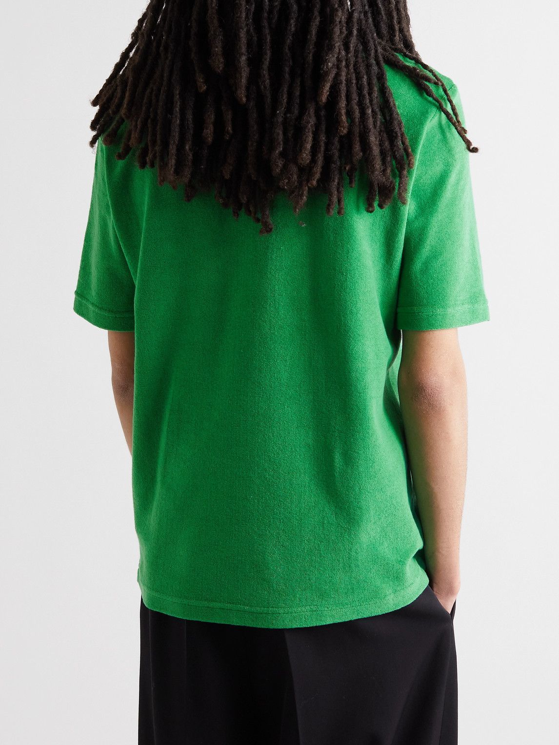 Bottega Veneta Green Cotton T-Shirt