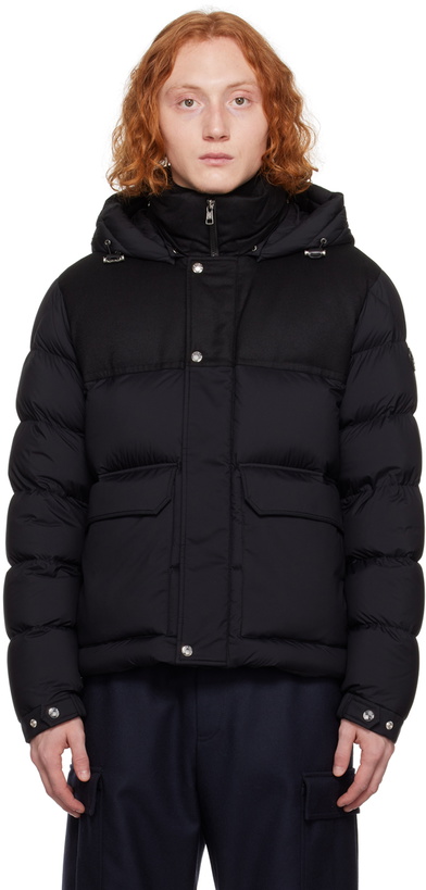 Photo: Moncler Black Mussala Short Down Jacket