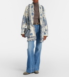 Alanui Echoes Of The Island wool and cotton cardigan