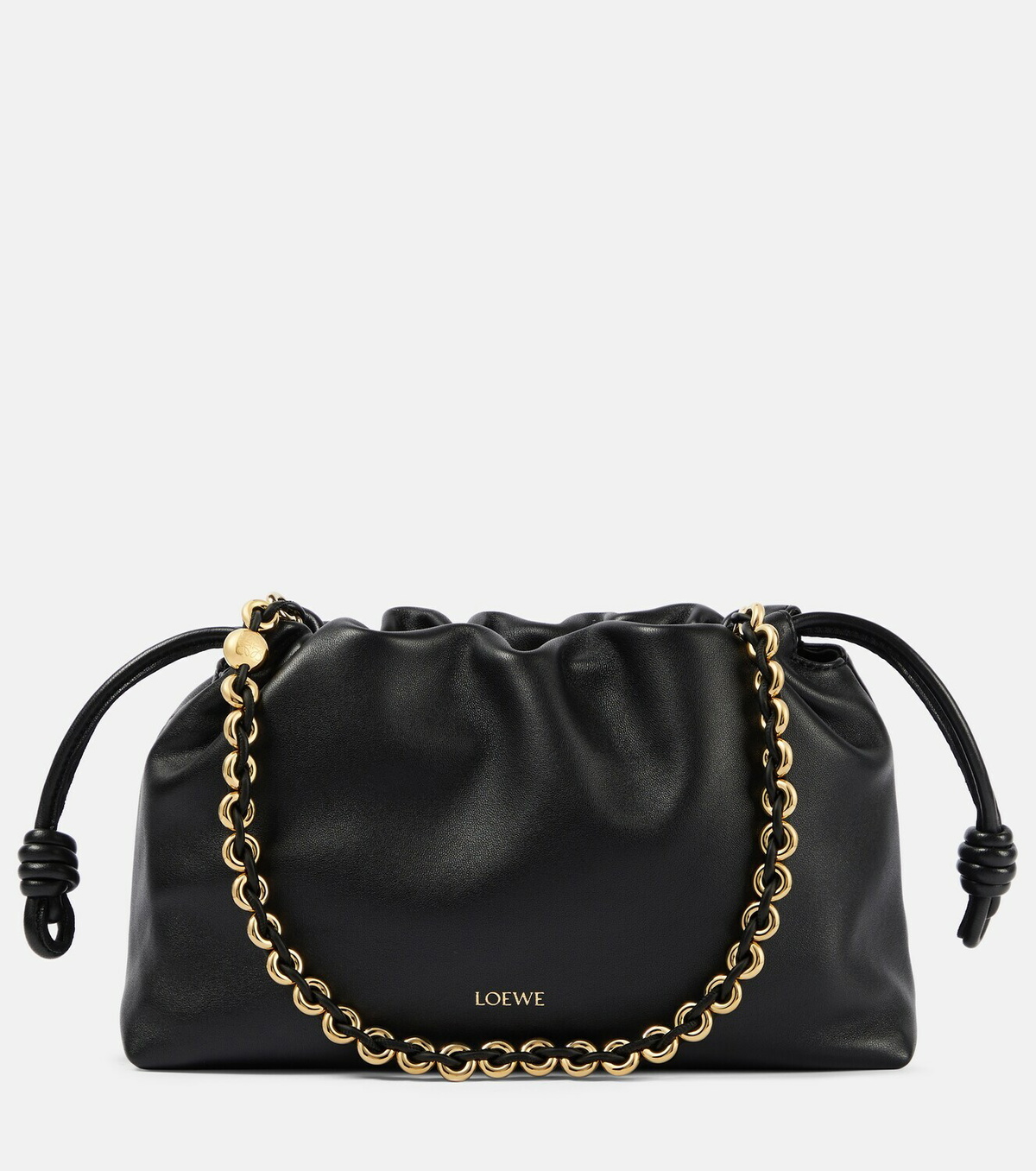 Loewe Flamenco Medium leather clutch