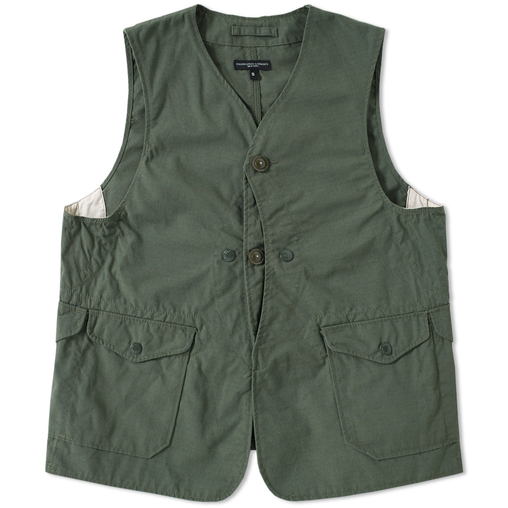 Charcoal×ENGINEERED GARMENTS Upland Vest エンジニアードガーメンツ