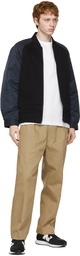 Comme des Garçons Homme Beige Cotton Drill Trousers