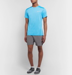 Nike Running - Miler Dri-FIT Mesh T-Shirt - Men - Azure