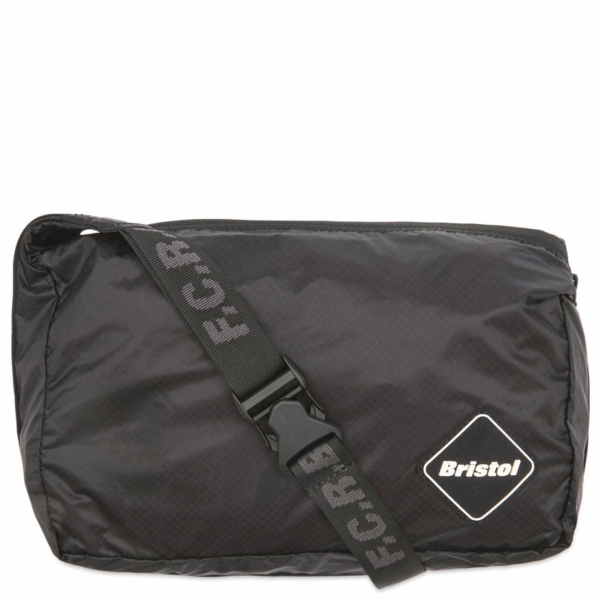バッグ F.C. Real Bristol FCRB Shoulder Bag F.C. Real Bristol Men's 2 Way Shoulder Bag in Black F.C. Real Bristol