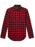 RRL - Checked Cotton Shirt - Black