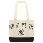 New Era New York Yankees MLB Tote Bag in Natural 