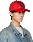 Dsquared2 Red Lunar NY Cap