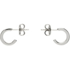 MM6 Maison Margiela Numeric Minimal Signature Hoop Earrings