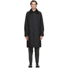 Issey Miyake Men Black Memory Coat