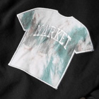 MARKET Men's T-Shirt Patch Crew Sweat in Black