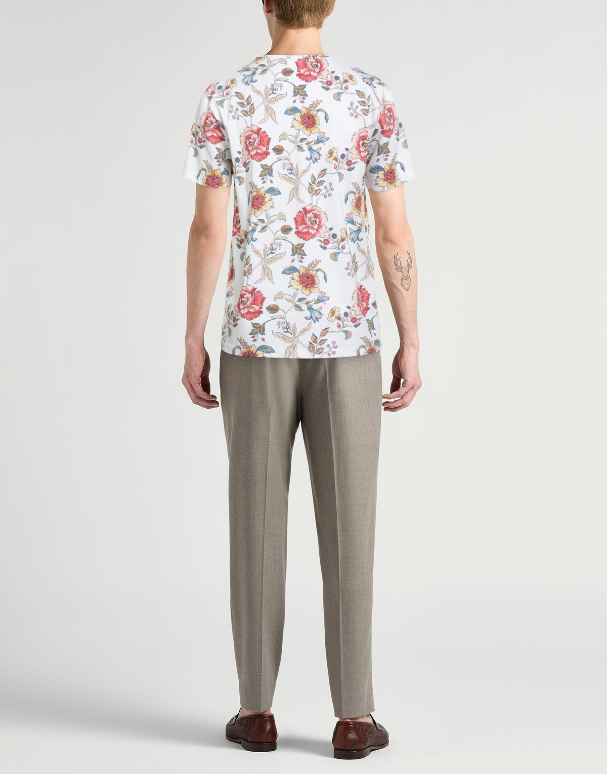 Etro Mens T-shirt in White