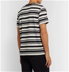 A.P.C. - Yves Striped Cotton-Jersey T-Shirt - Black