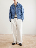 AGOLDE - Croydon Panelled Denim Jacket - Blue