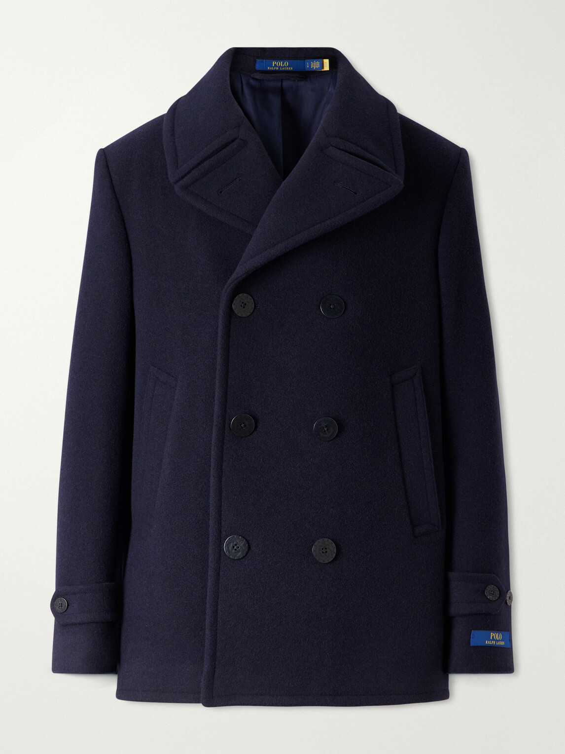 Polo Ralph Lauren - Double-Breasted Flannel Coat - Blue