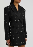 Rebecca Vallance Eclipse Embellished Blazer Dress Black