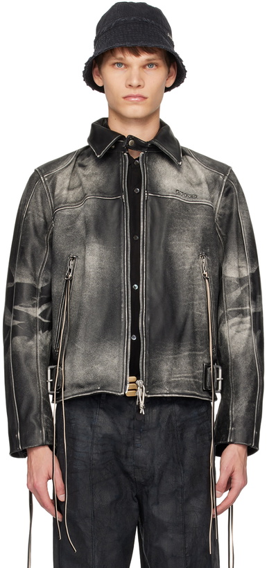 Photo: EYTYS SSENSE Exclusive Black Flux Leather Jacket