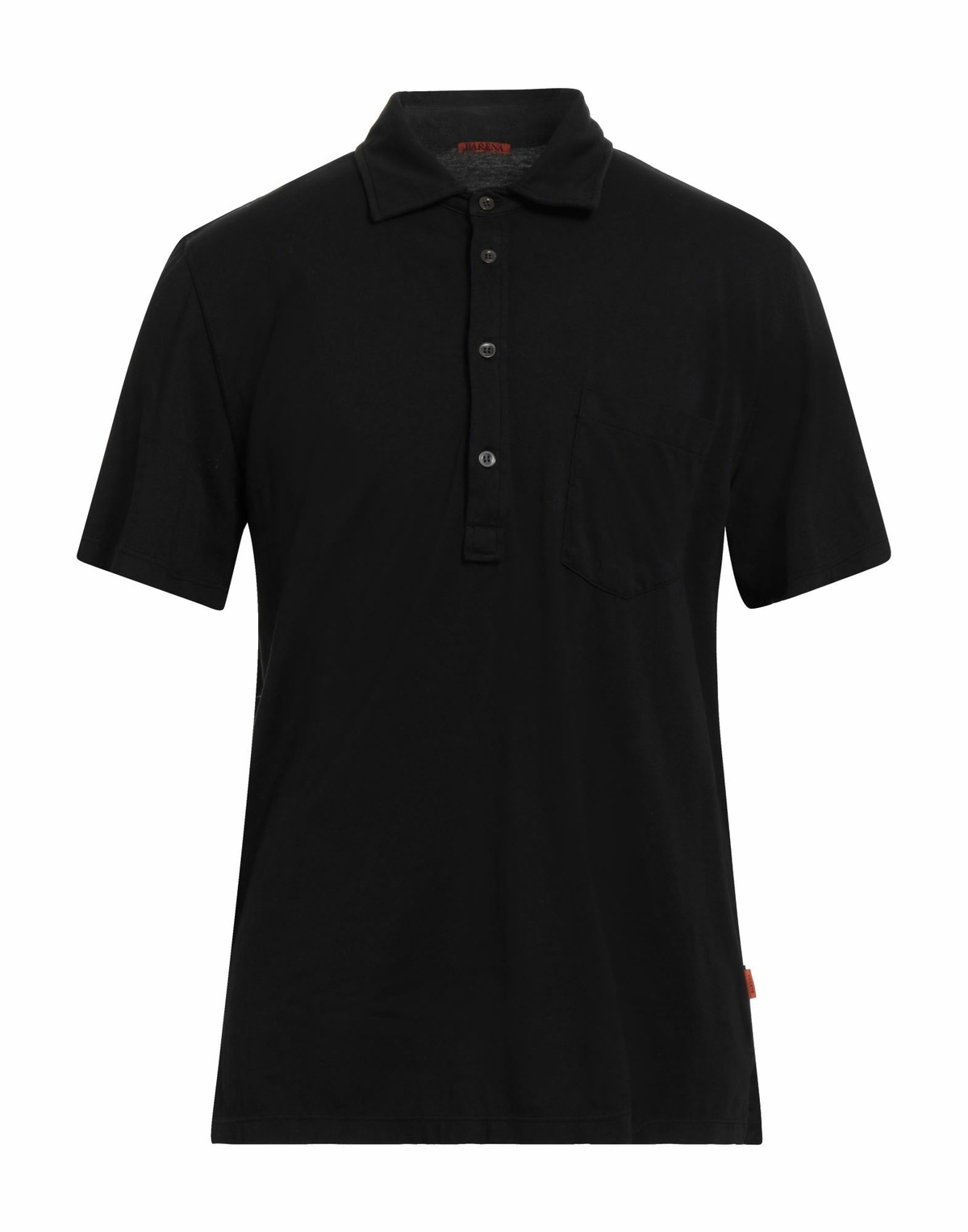Barena Mens Polo shirt in Black