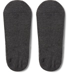 Beams Plus - Cotton No-Show Socks - Gray