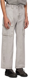 System Gray Vented Jeans