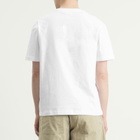 A.P.C. Men's Olive Oil T-Shirt in White
