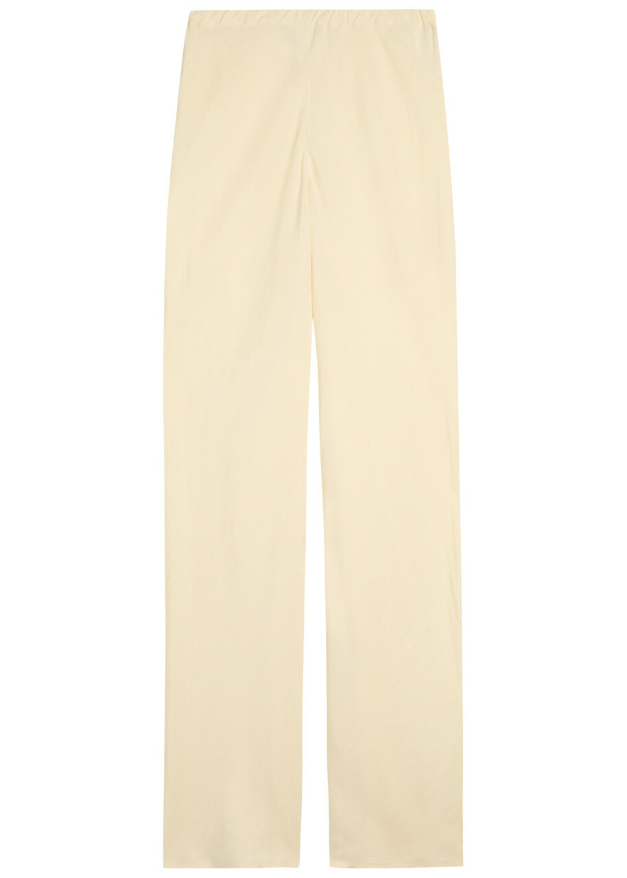 Faithfull The Brand Florine Straight-leg Woven Trousers White