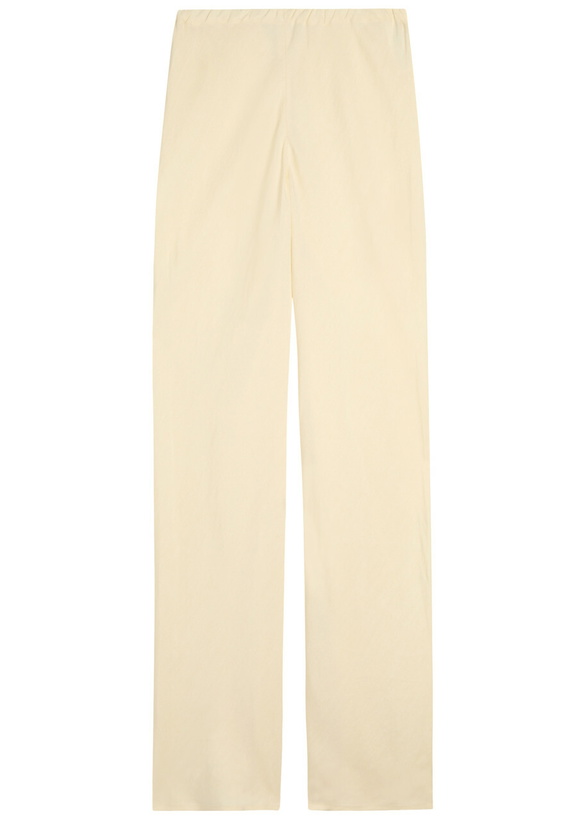Photo: Faithfull The Brand Florine Straight-leg Woven Trousers White