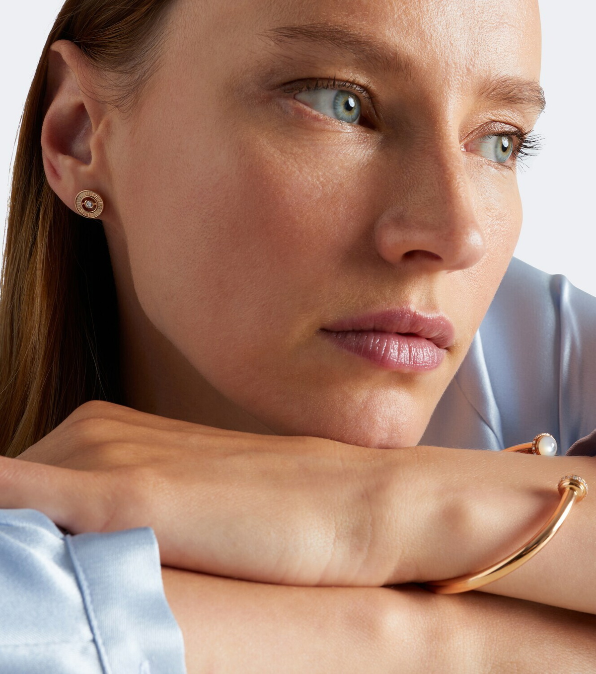 Piaget Possession Decor Palace 18kt rose gold earrings with diamonds