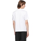 Junya Watanabe White and Red Cotton Patchwork T-Shirt