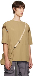 Archival Reinvent Beige WIND AND SEA Edition Curve Bag & T-shirt Set