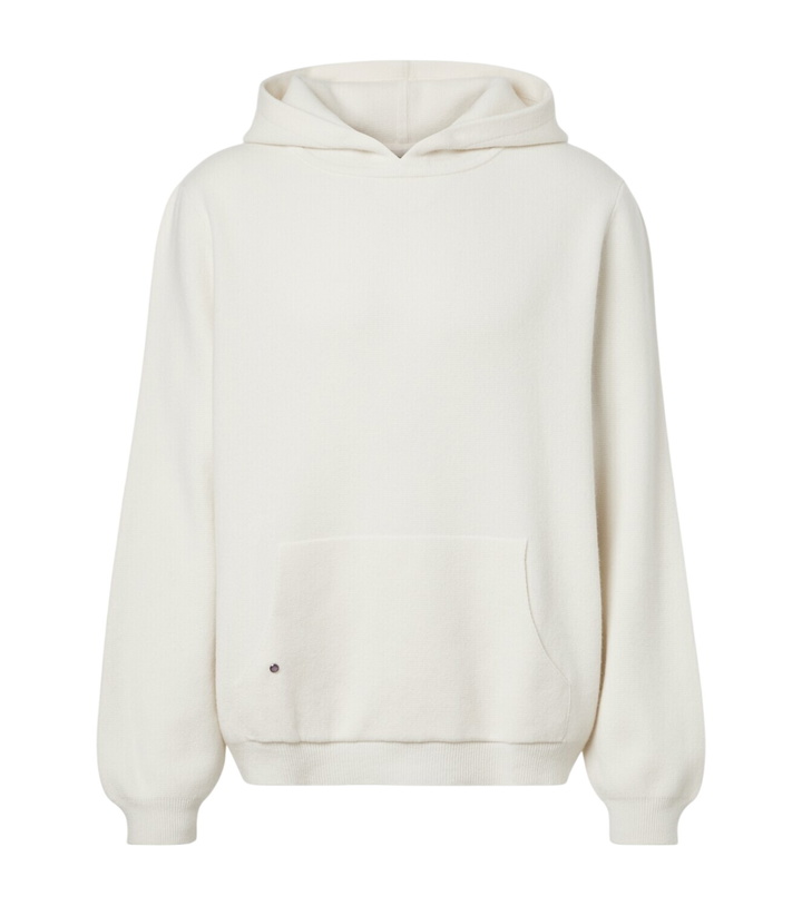 Photo: God's True Cashmere Cashmere hoodie with amethyst