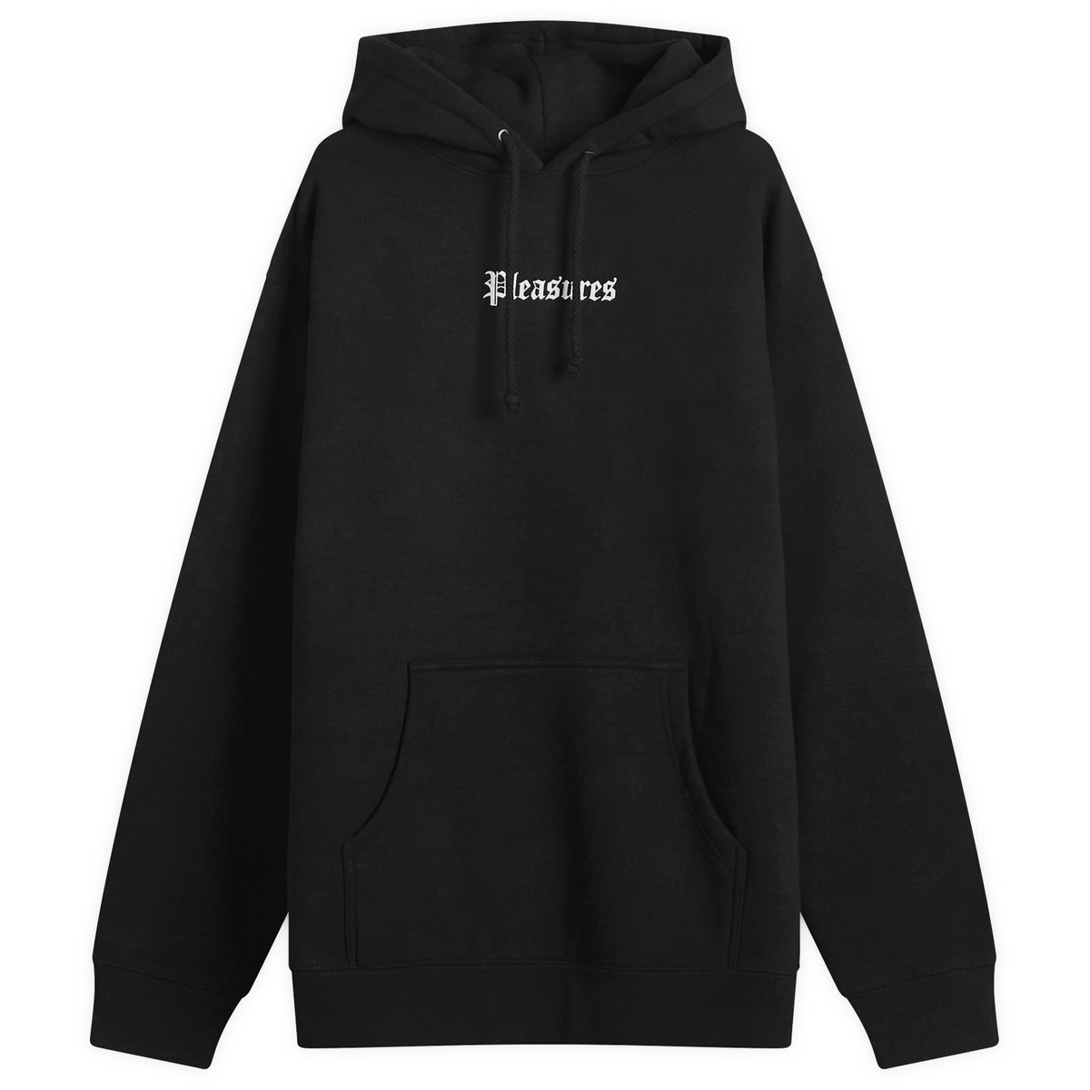 Pleasures Men's Twitch Studded Hoodie in Black PLEASURES