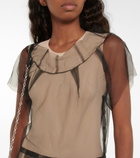 Maison Margiela - Mesh maxi dress