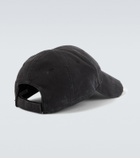 Balenciaga Logo distressed cotton baseball cap
